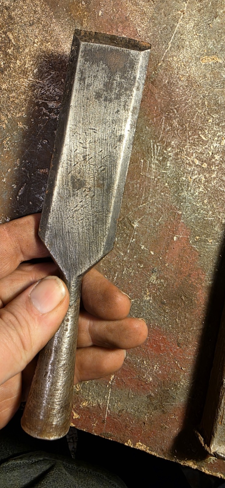5 Unbranded Chisels 1/4″- 1 1/2″