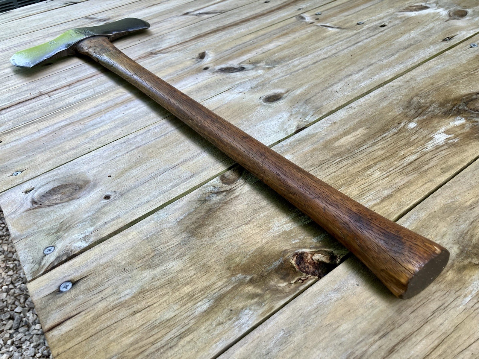 Rare BRECK’S VICTOR WARRANTED Vintage Double Bit Axe Mann 1930-40