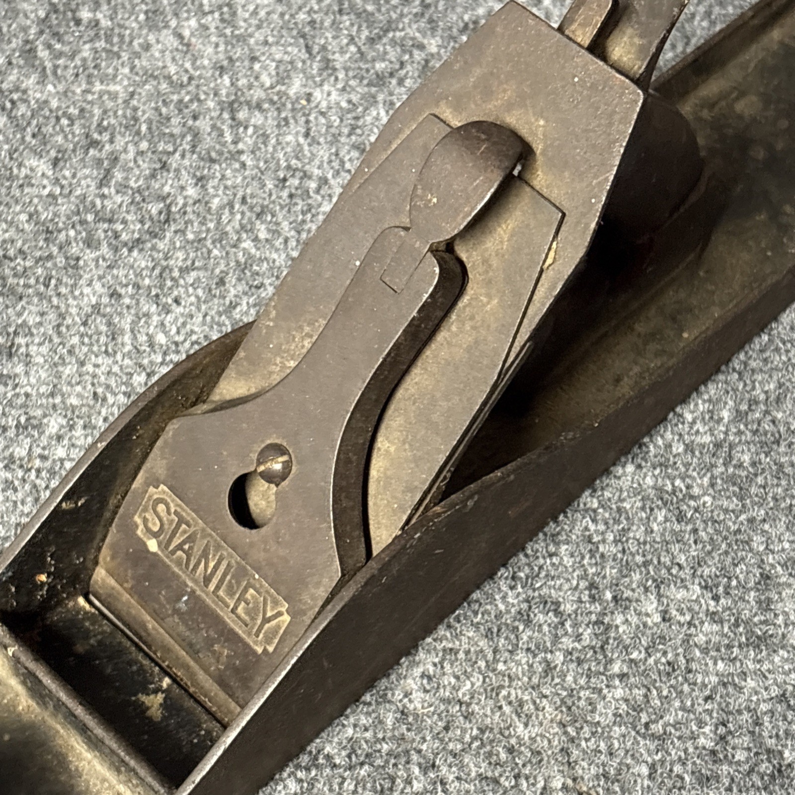 Vintage Stanley Bailey No7 Low Knob Jointers Woodworking Plane PAT’D APR 19-10