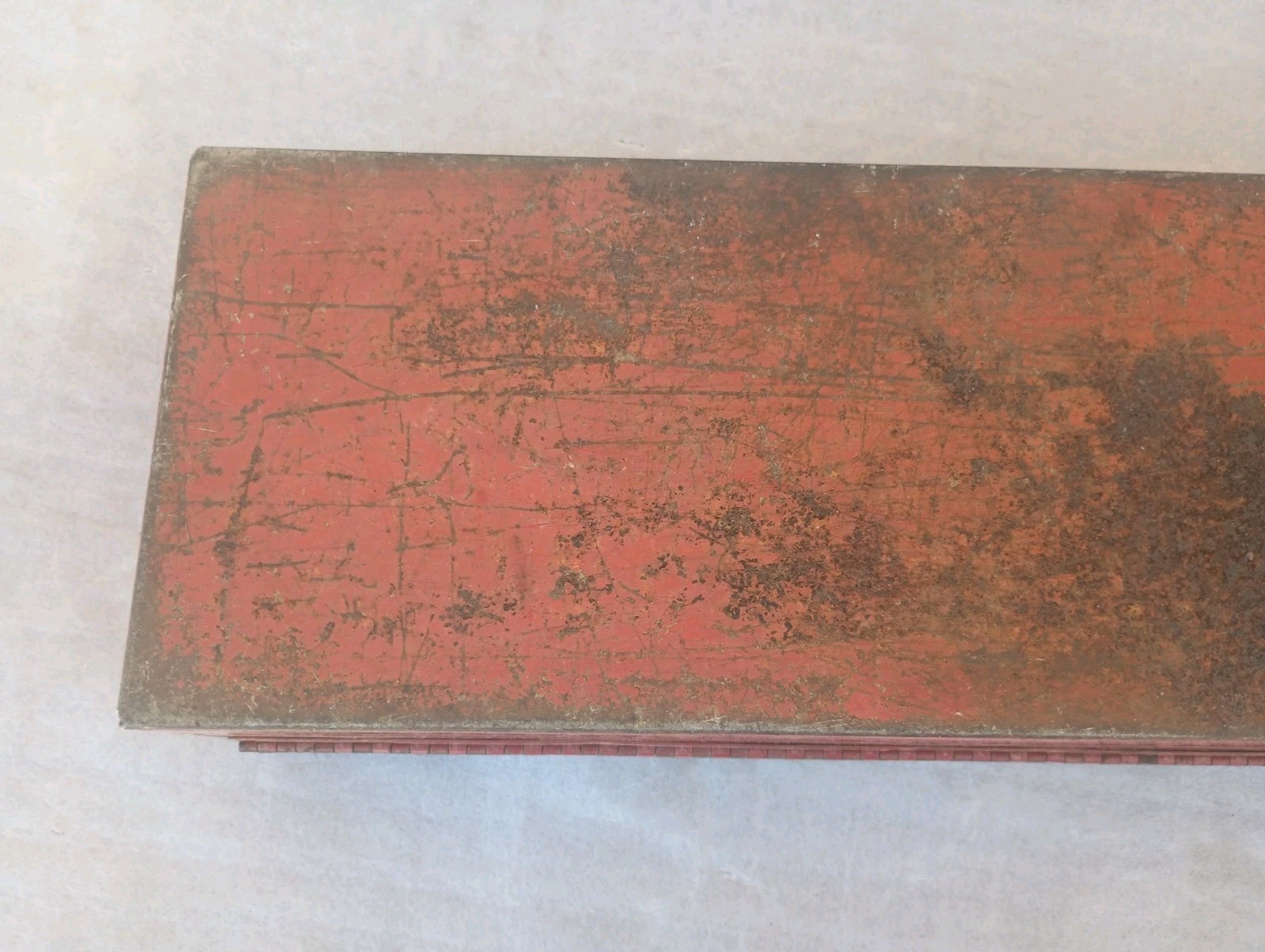 Vintage Snap-On KRA-251A Metal Tool Box 18-1/2” L x 6-3/4” W x 5” T (USA) 1979