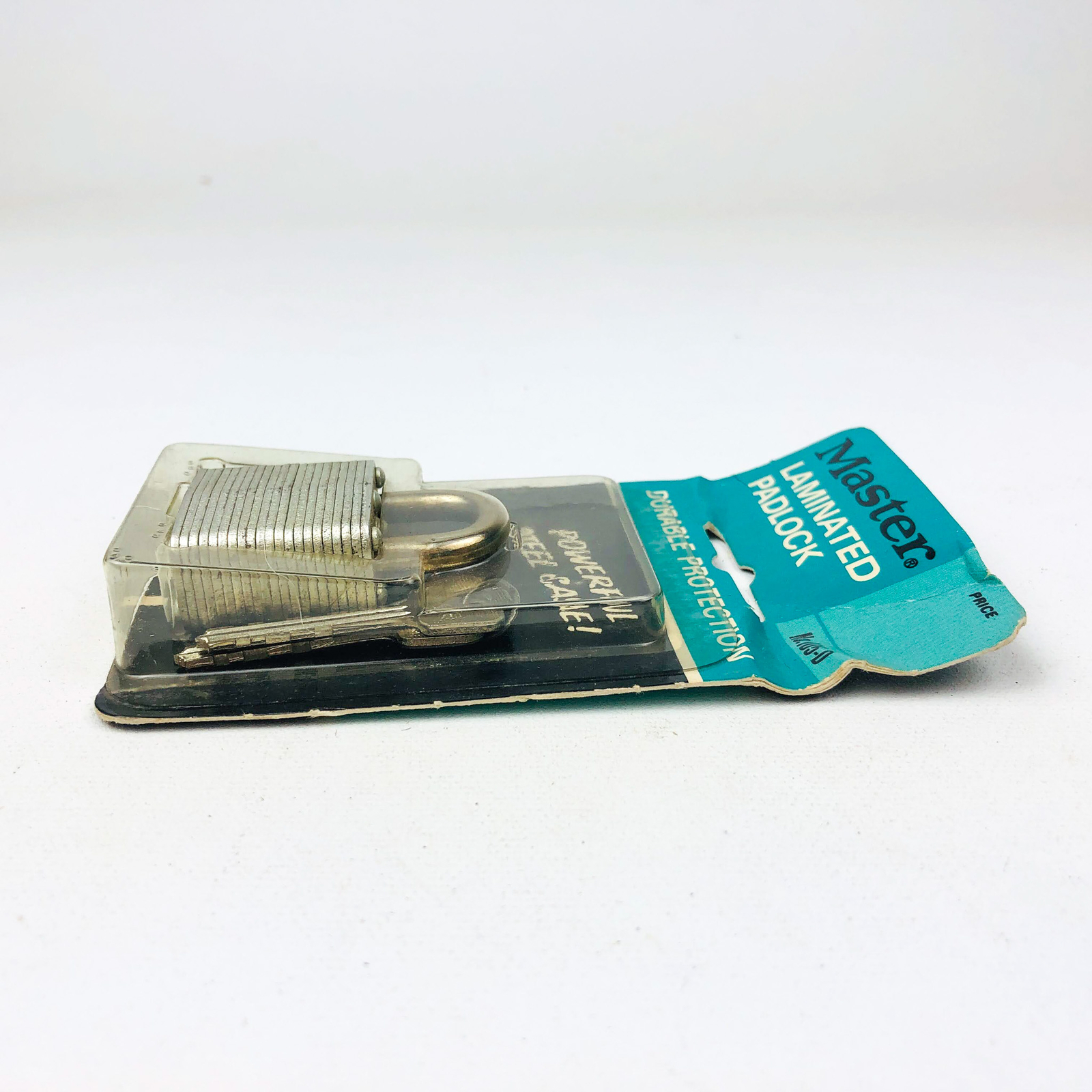Vintage No 105-D Master Lock Padlock 3/4″ Shackle New Old Stock NOS Multi Spring