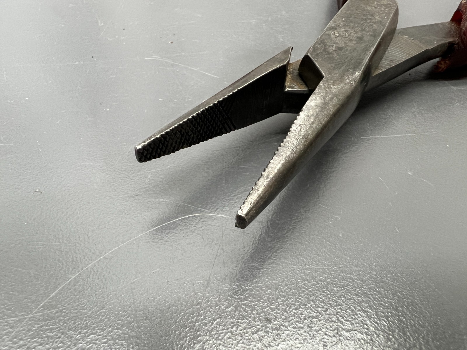 (l) VINTAGE CRAFTSMAN 4505 LONG REACH POINTED NOSE PLIERS – VGC – USA