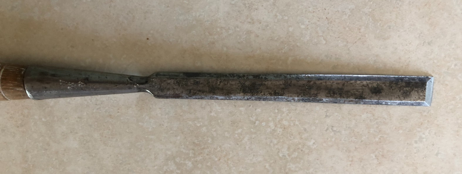 Vintage ERIK ANTON BERG ESKILSTUNA 5/8”” Beveled Edge Socket Chisel