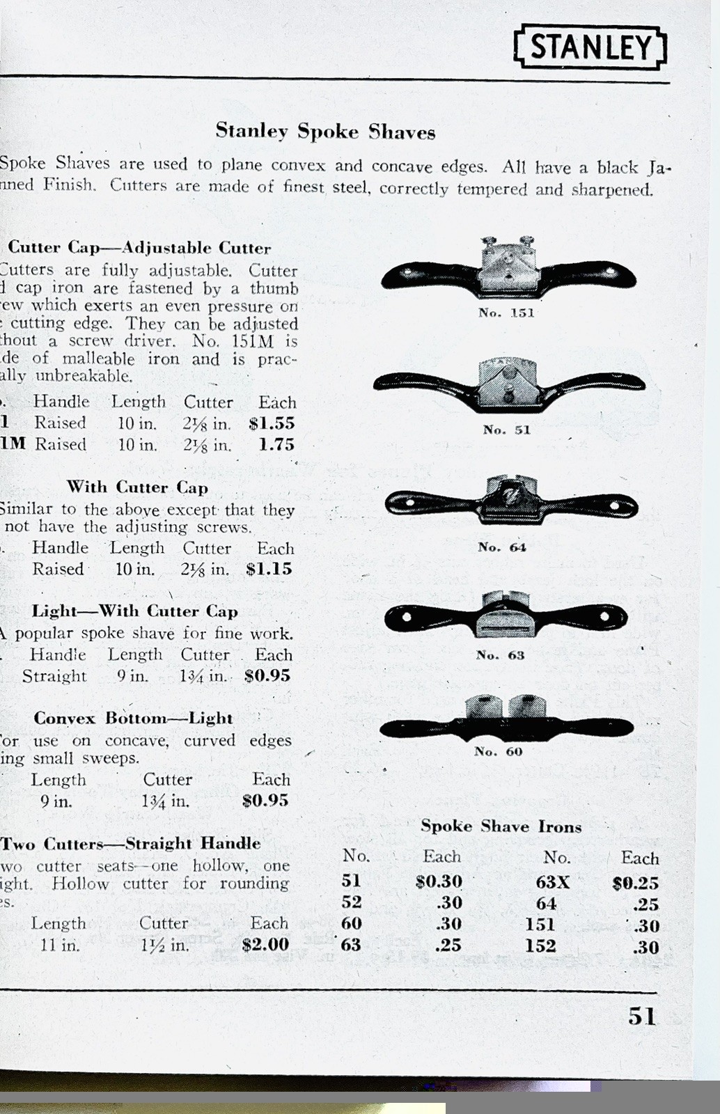 Stanley Tools Catalog No. 34 1952 Edition EXCELLENT CONDTION