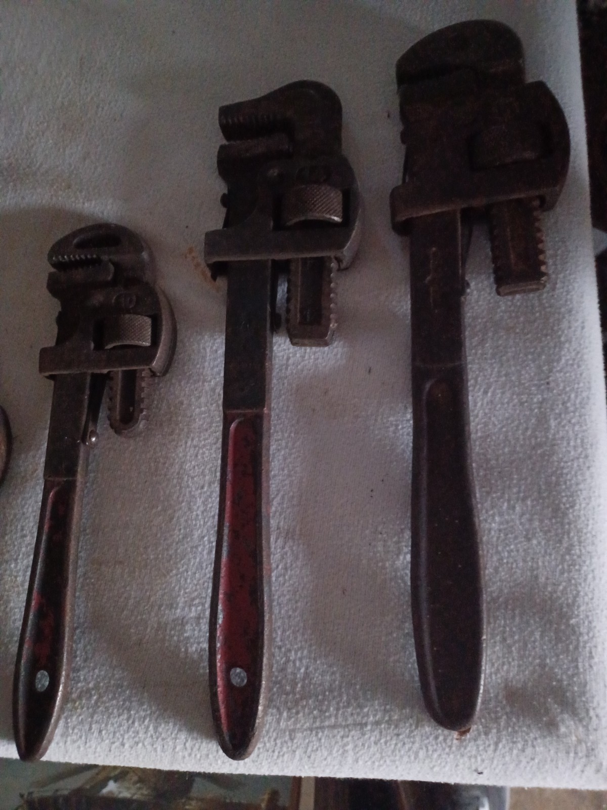 Vintage Plumber’s Wrenches from USA and West Germany