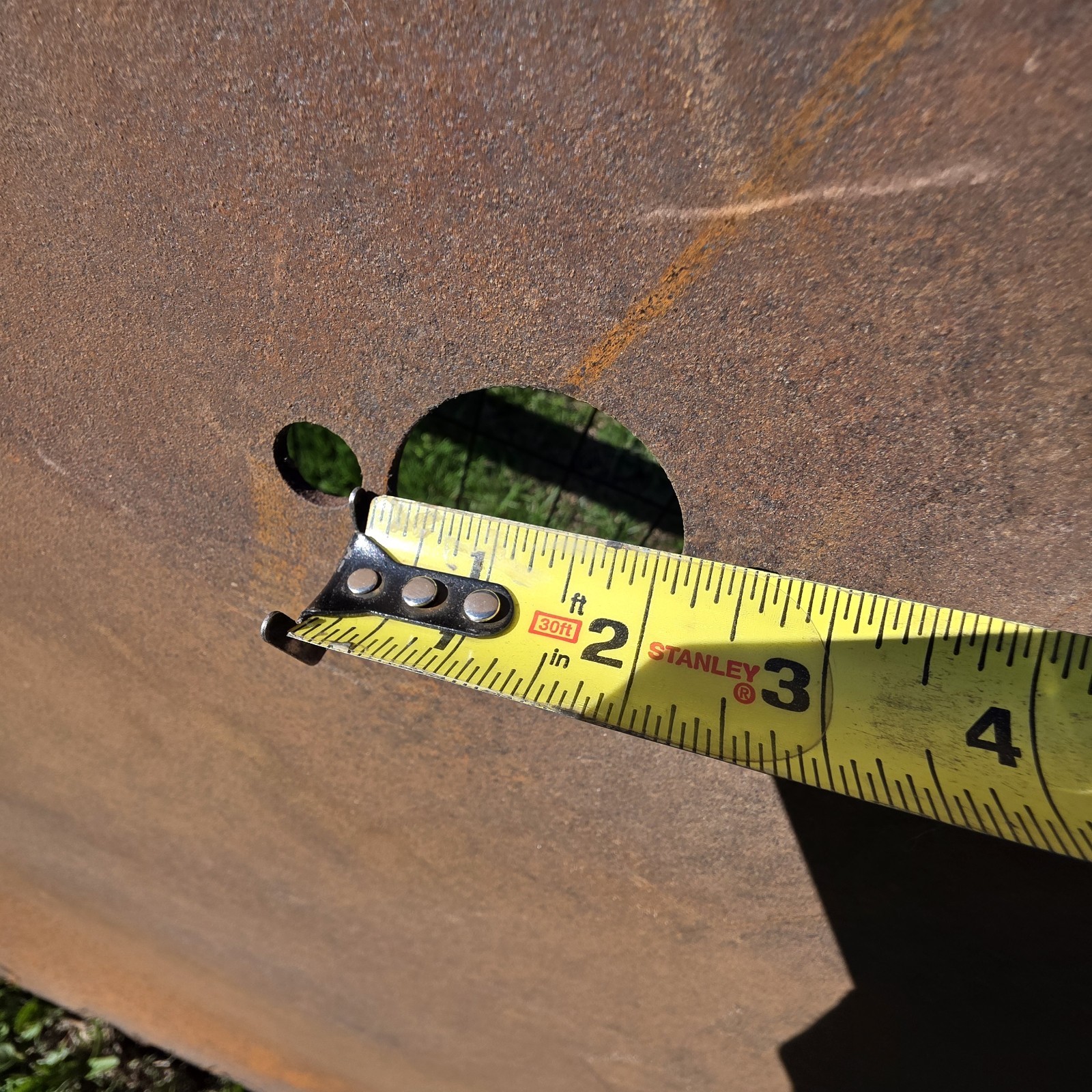 antique 48″ sawmill Saw Blade