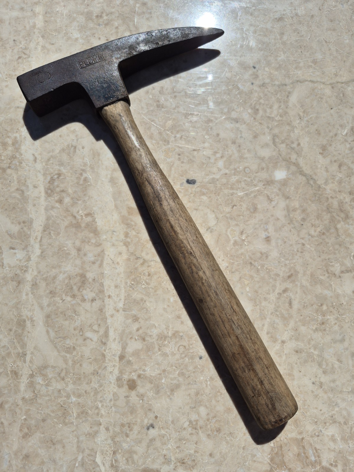 Vintage Plumb S Rock Pick Hammer Prospecting 20 0z Handle Made USA Geology