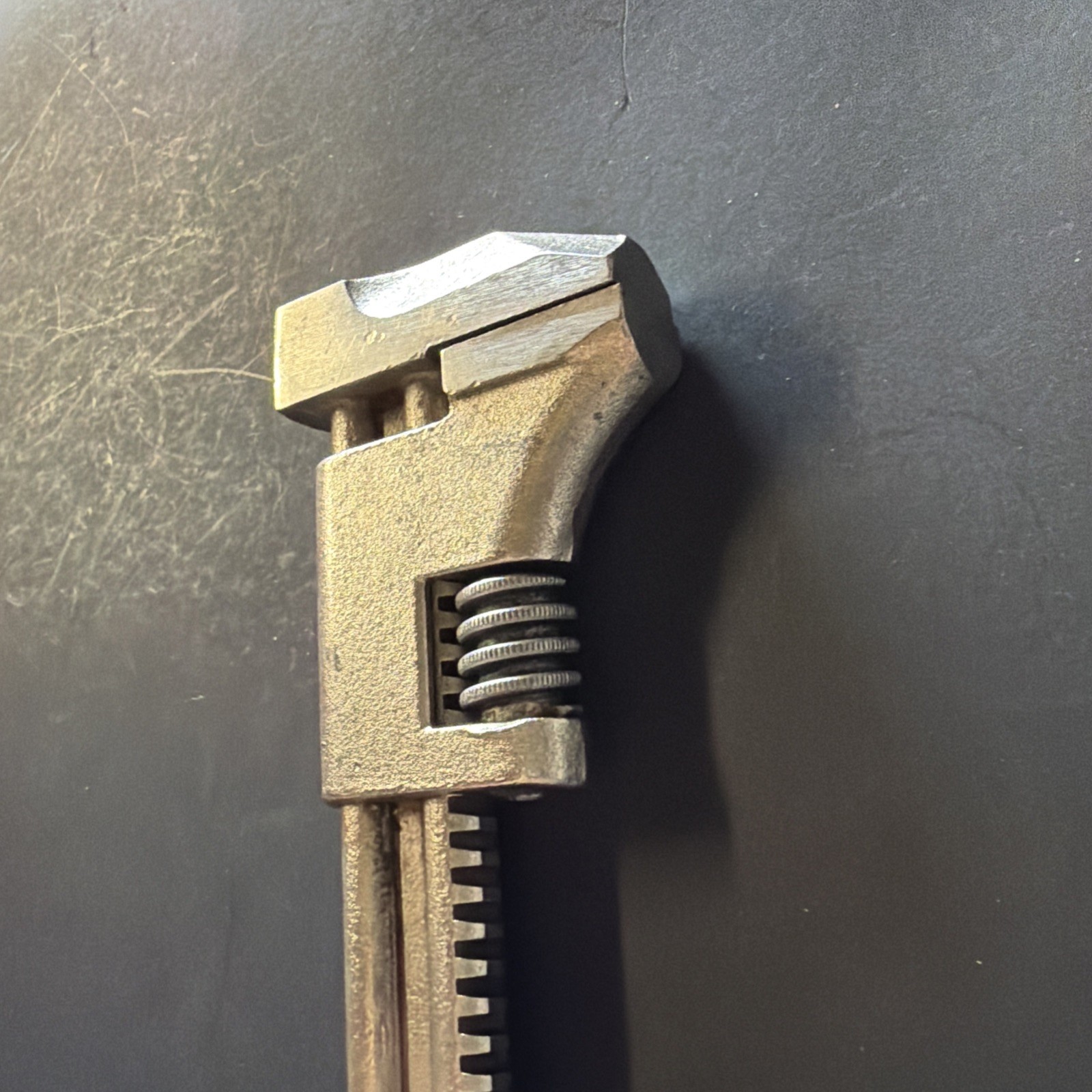 Vintage Diamond Tool and Horseshoe Co. 12 inch Monkey Wrench USA adjustable