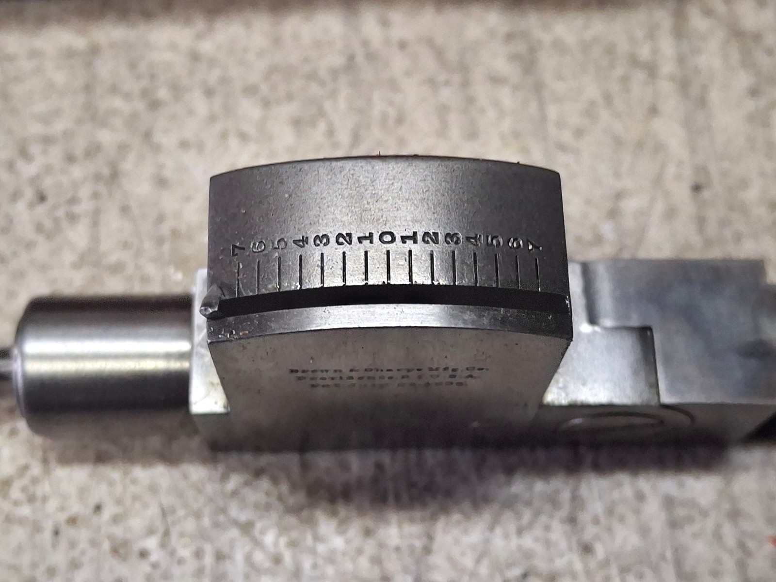 Rare Antique Brown & Sharpe Mfg. Co. Truing Up Indicator, Pat. July 24, 1906