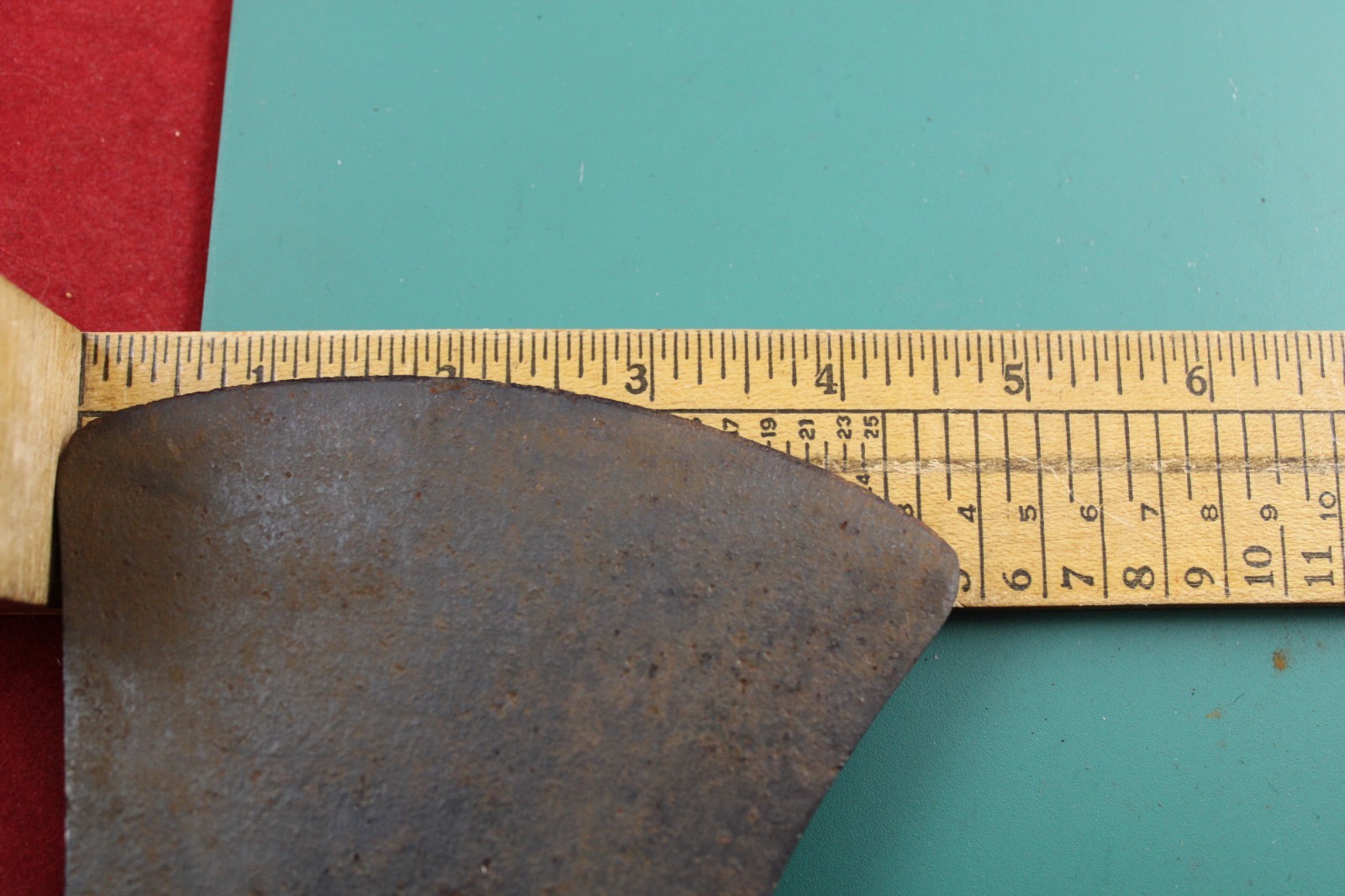 3.5+ Lb Unbranded 9.5″ Double Bit Axe Head Marked 3 1/2 08