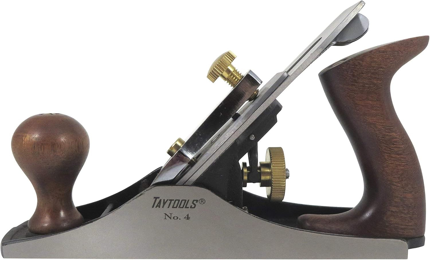 469614 Smoothing Bench Hand Plane #4, 9-3/4 Inch Sole, Ductile Cast Body, Lapped