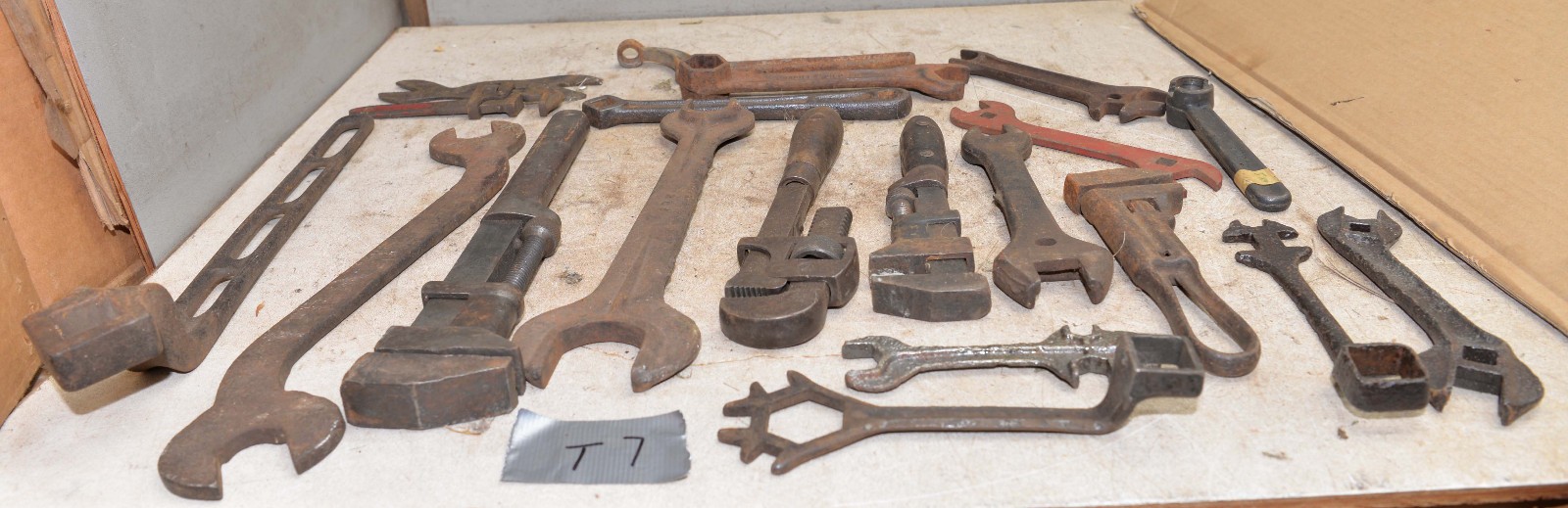20 vintage wrench perfect handle adjustale bicycle auto odd collectible tool T7