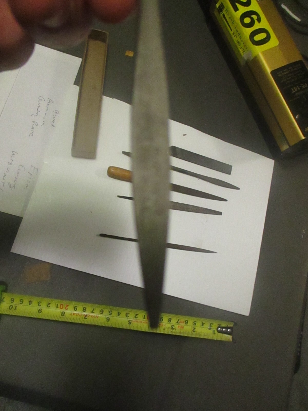 Vintage Kearney & Foot Files with Original Box