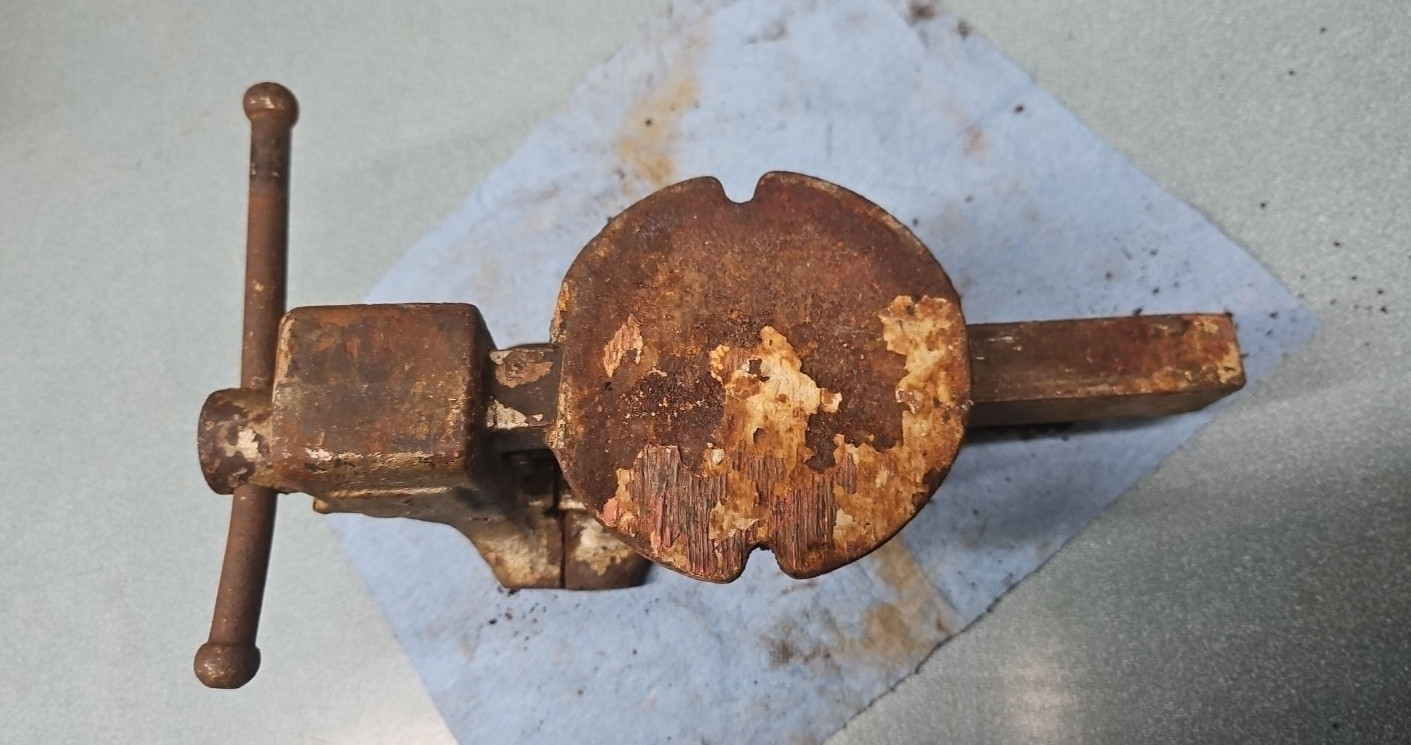 Vintage Columbian Vise Co No. 40 Bench Vise Cleveland Ohio, USA