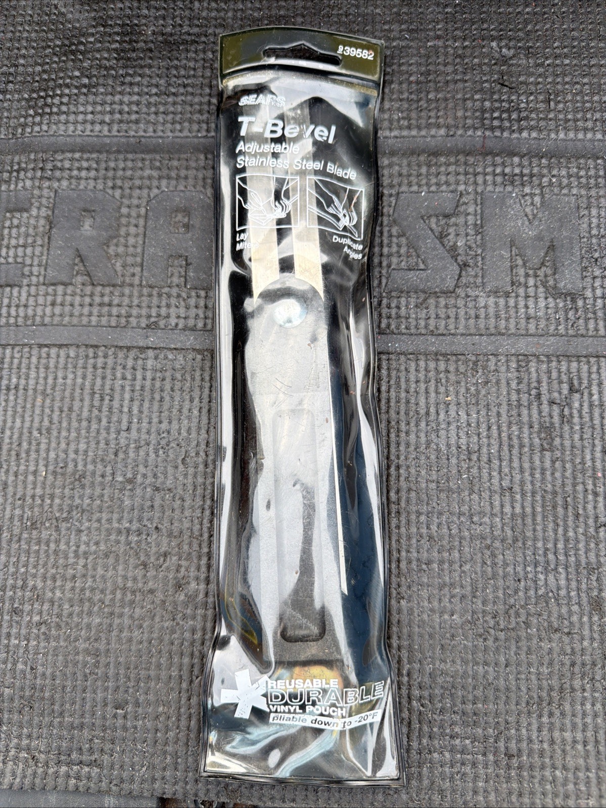 Sears Roebuck USA Nos Craftsman T-Bevel 39582 Stainless Steel Blade
