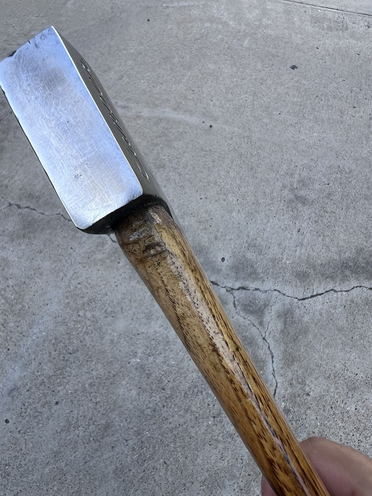 Bad-Axe Genuine Norlund Camper 2.14lbs Axe Original 23.5in Flamed Hickory Handle
