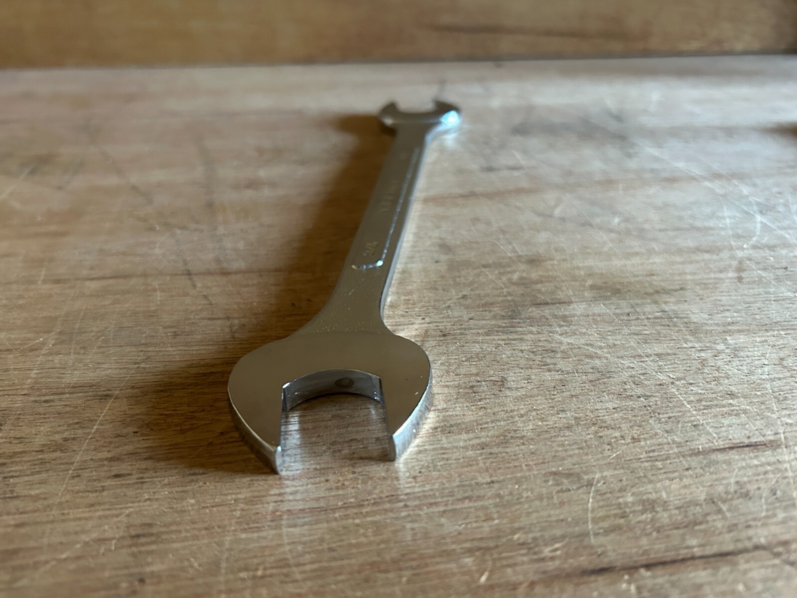 Fuller 3/4 x 7/8 Open End Wrench NO 1465 Japan NOS Vintage 10″ Long Chrome