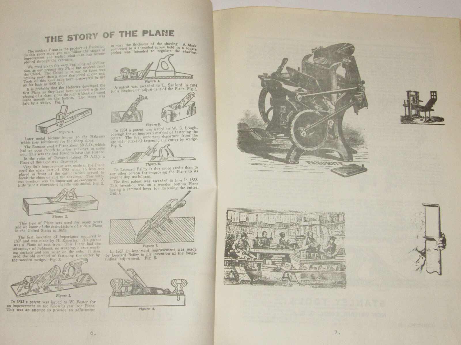 5 VINTAGE 1970s TOOL COLLECTORS PICTURE BOOKS! EARLY TRADES & CRAFTS SOCIETY!