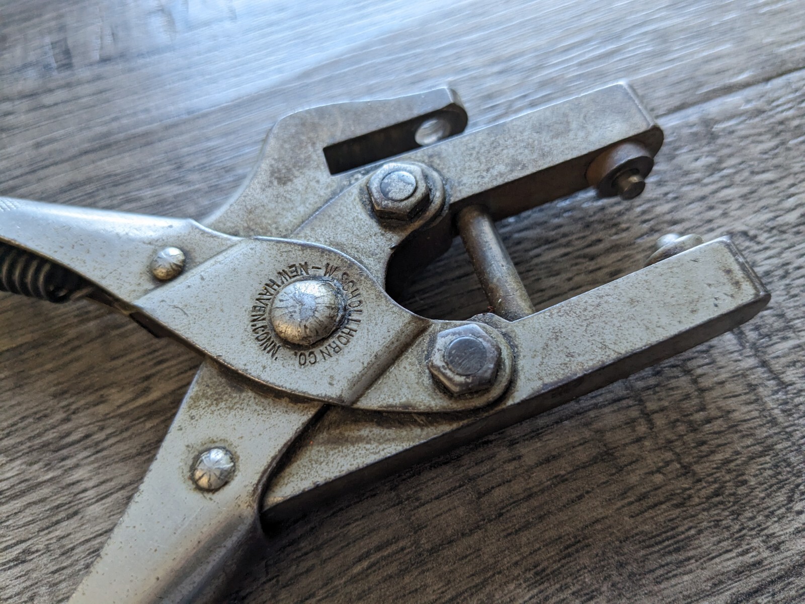 BERNARD’S B. Lawrence Stationary Co. NY. Leather Punch & Eyelet Tool 1901 (1890)