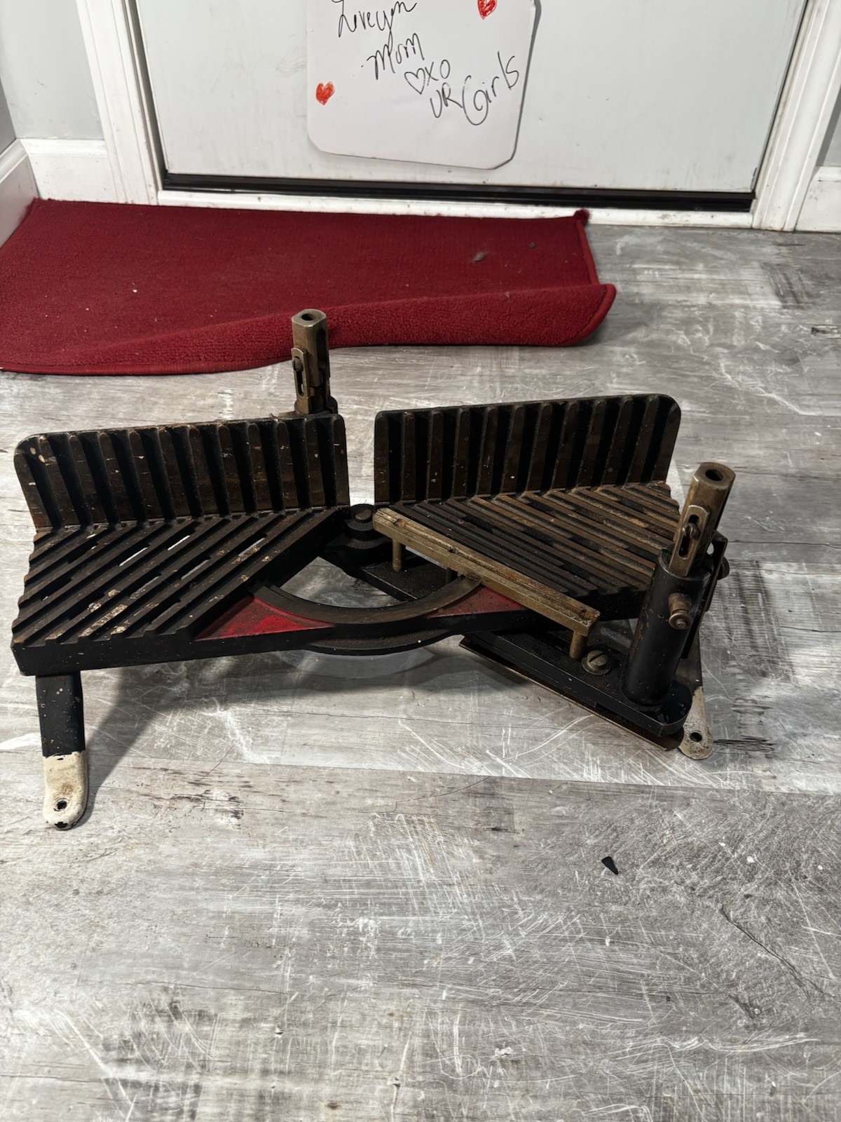 is a vintage Millers Falls Langdon ACME No. 74A Miter Box and Saw, a highly