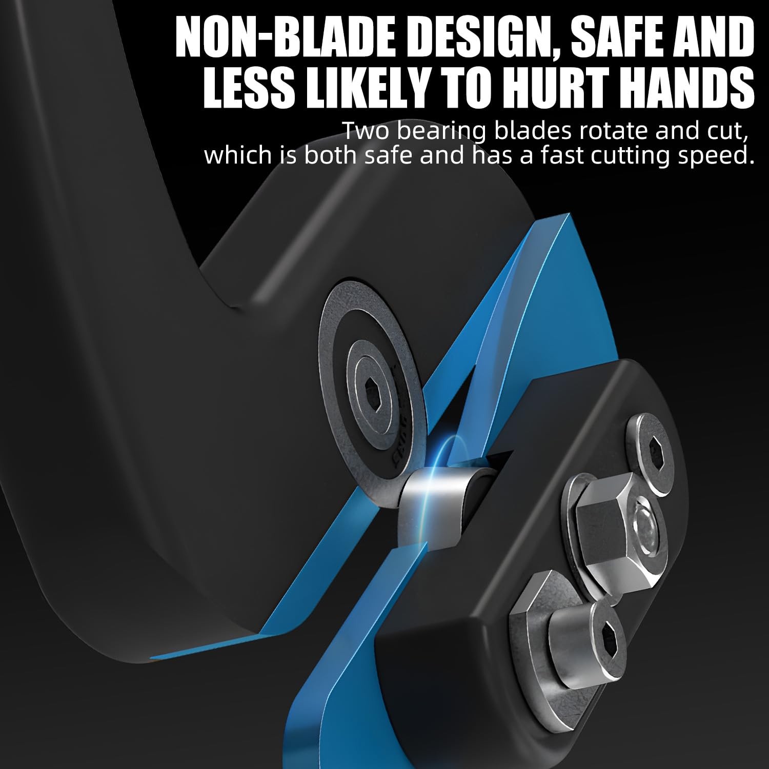 Edge Banding Trimmer Tool Dual Offset Bearings Manual Cutter 0.3mm-2.5mm PVC