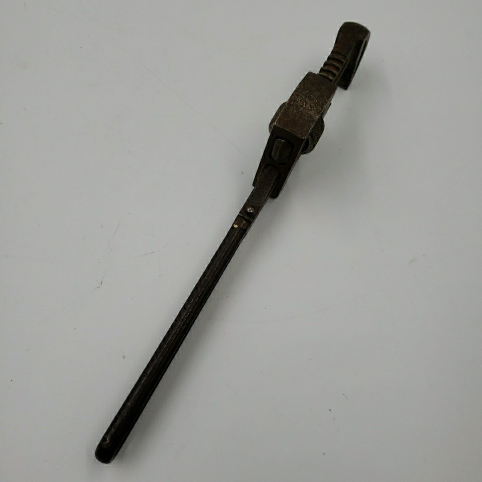 Vintage STILLSON 10” Adjustable Pipe Monkey Wrench USA NY Drop Forged Tool Steel