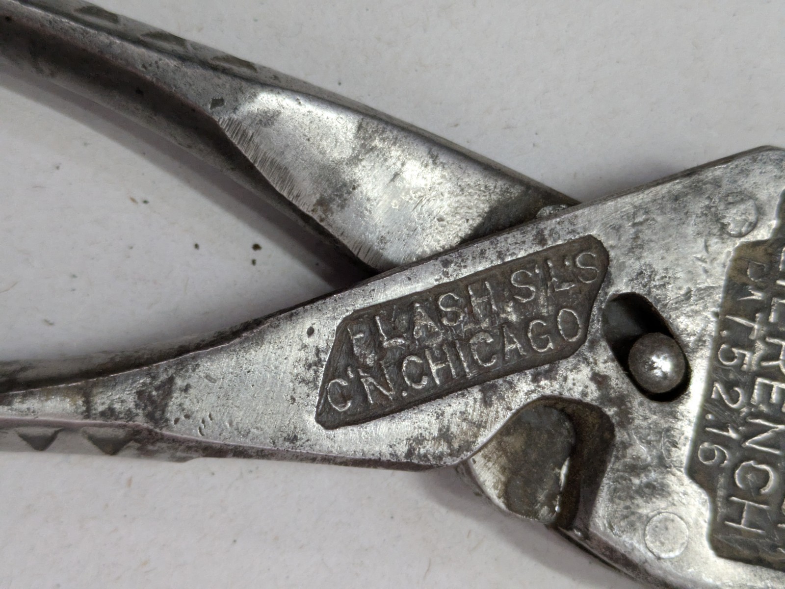Vintage Eifel Plierench Adjustable Pliers Wrench Flash Plierench Chicago #2