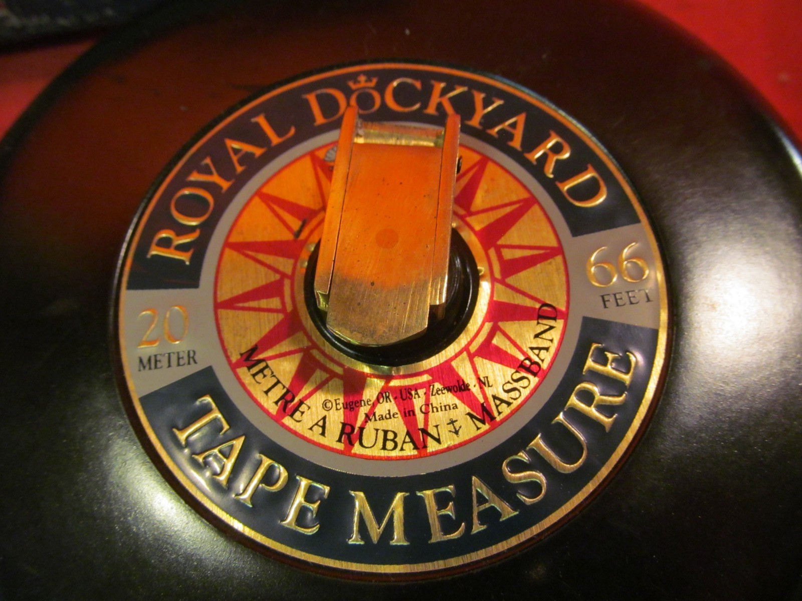 ROYAL DOCKYARD TAPE MEASURE IN BOX 20 METERS 66 FEET