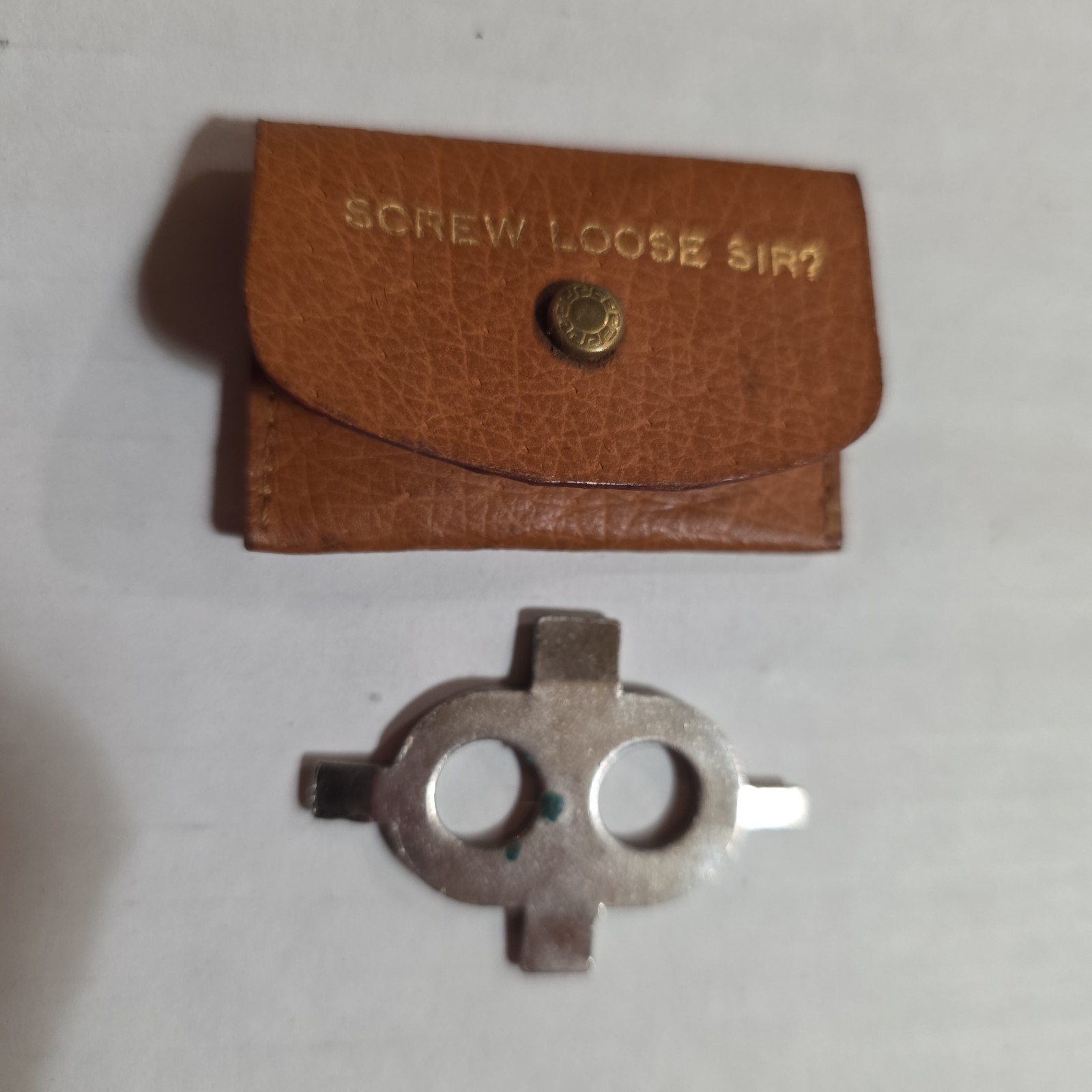 Vintage Pocket Screwdriver Tool & Screw Loose Sir? Case TERRY’S ?