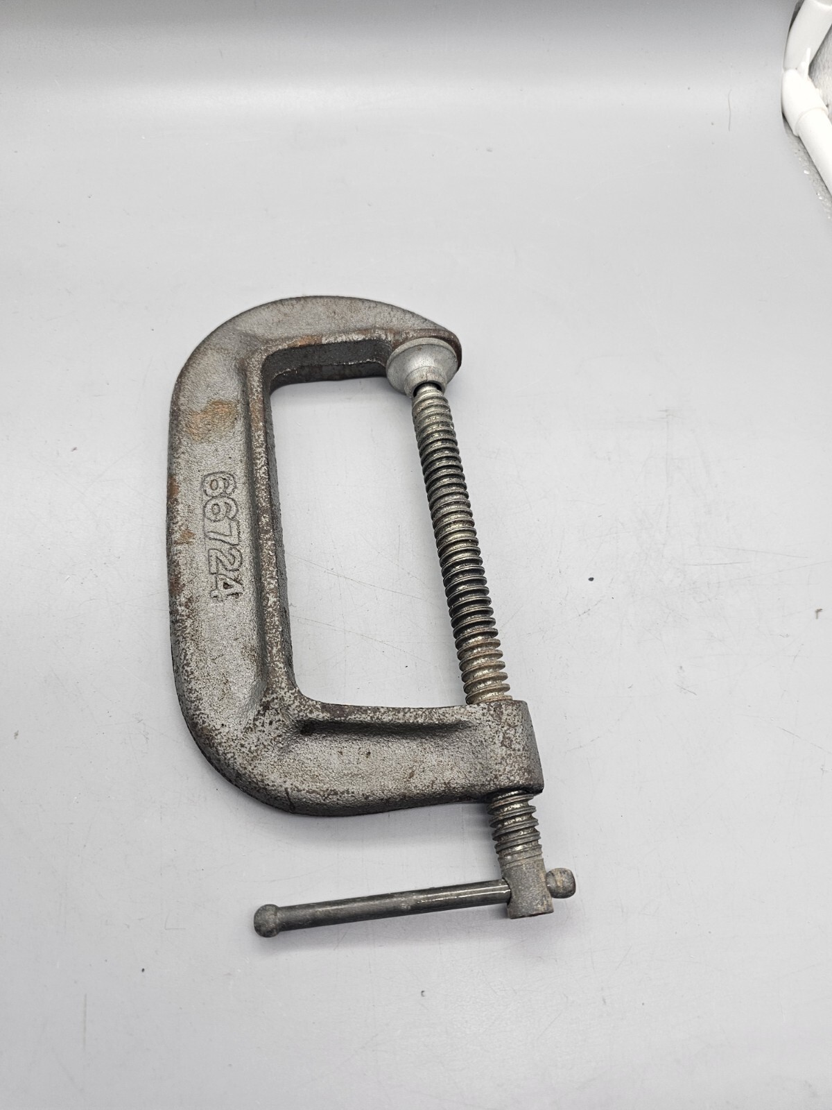 CRAFTSMAN 4″ C Clamp 66724 MADE in USA 100mm Vtg