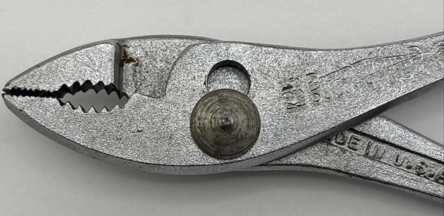 Vintage Diamond and Horseshoe Duluth k-35 pliers CLEAN
