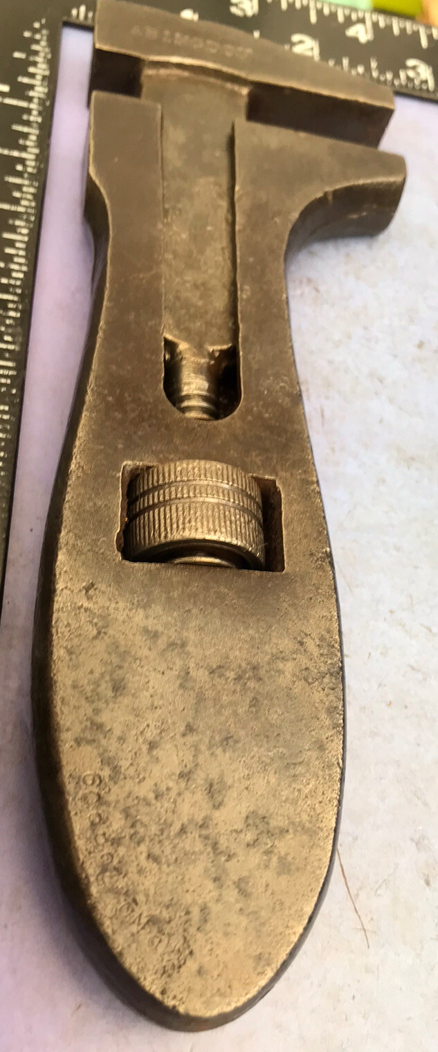 ABINGDON Vintage Adjustable Spanner Wrench 6” Girder old Tool