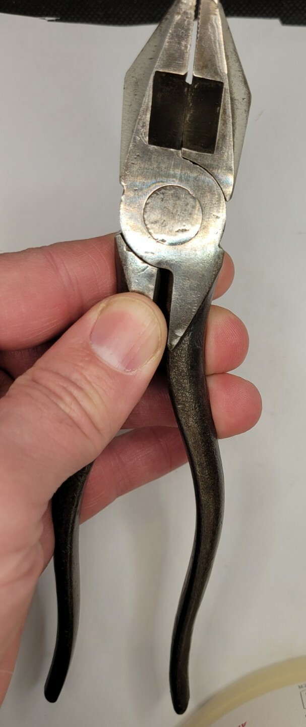 Vintage H Boker & Co. 7 1/2” Lineman Pliers – Side cutters