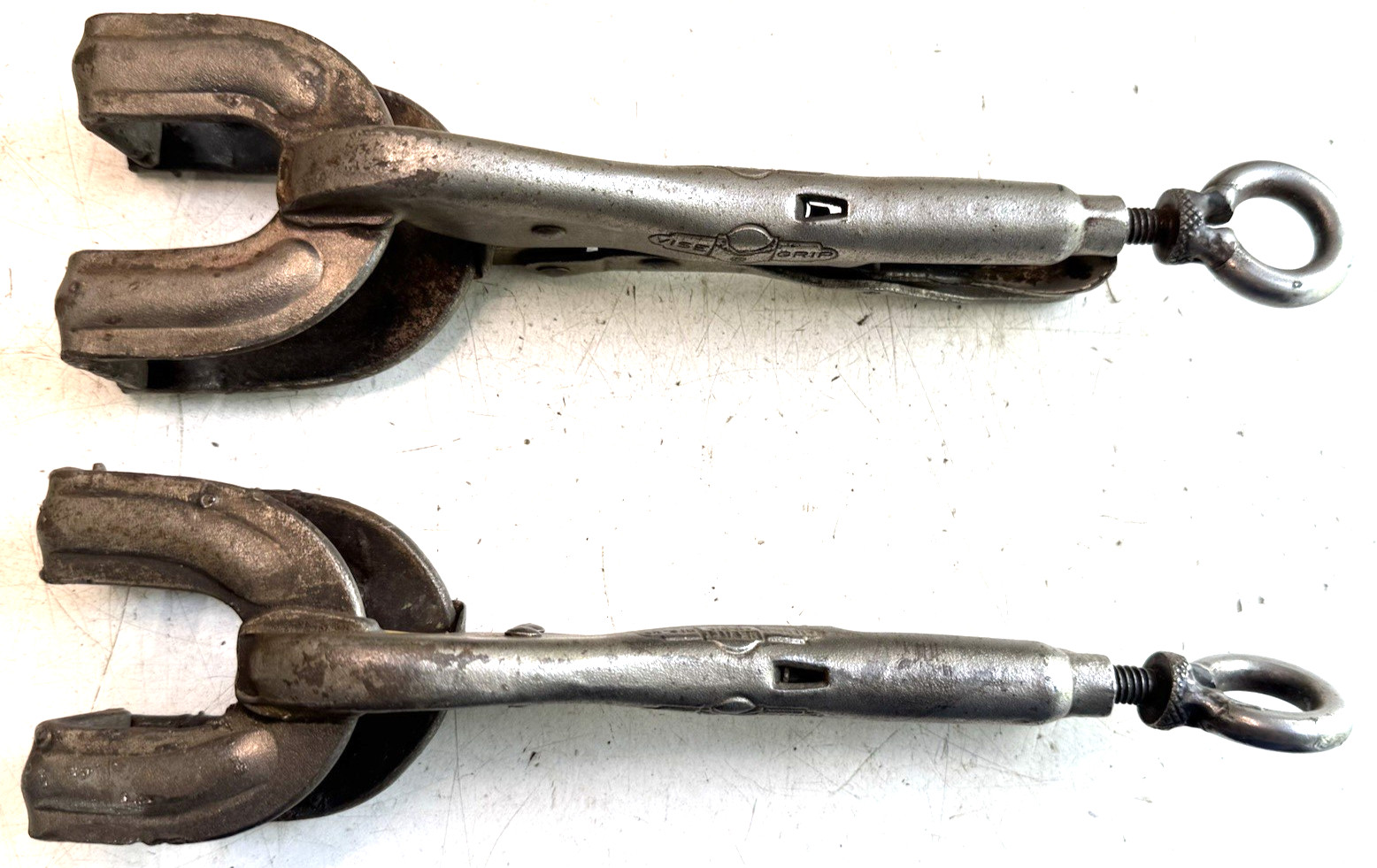 PETERSEN DeWITT 9R WELDERS VISE GRIP LOCKING PLIERS USA / USED MODIFIED