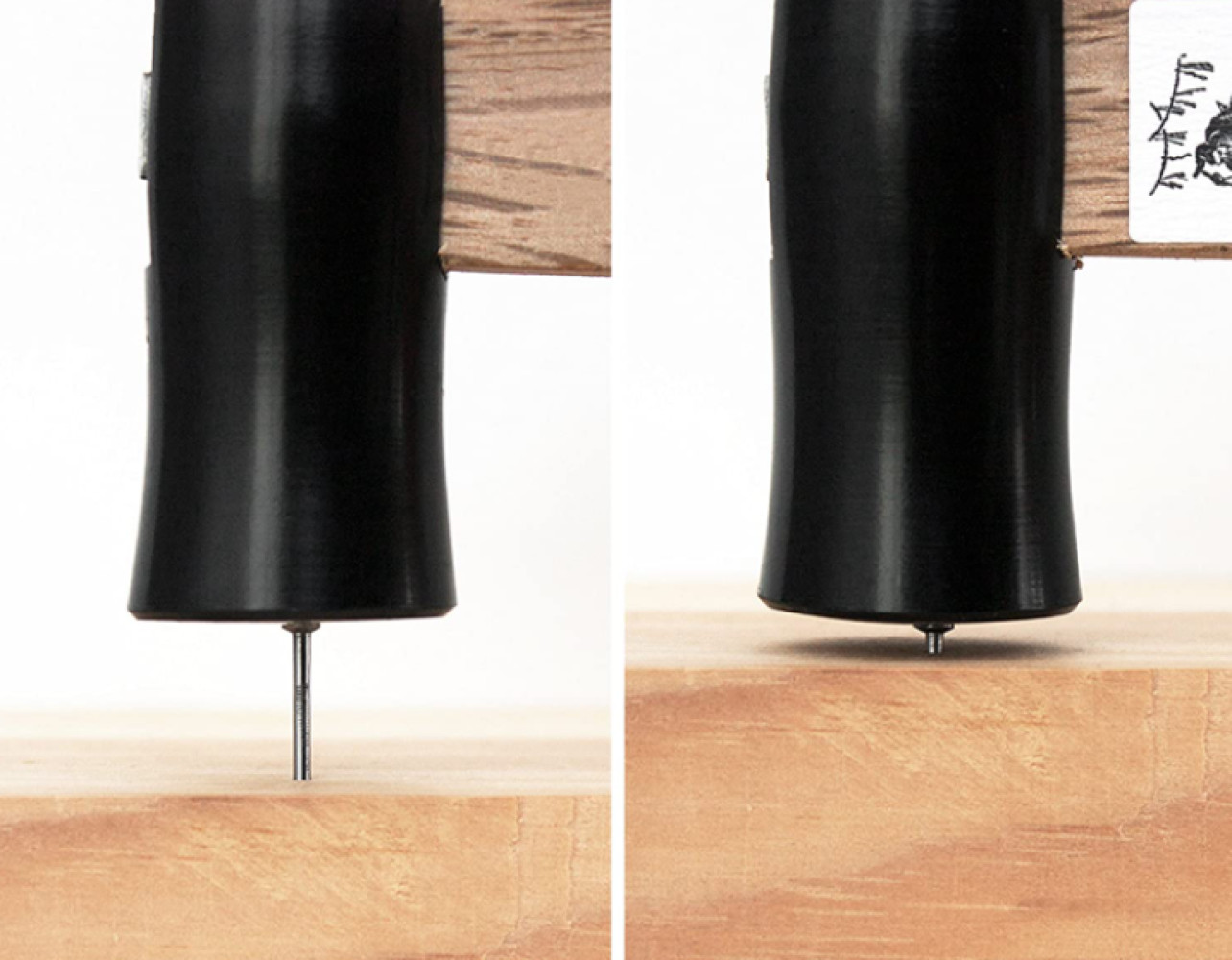 KAKURI RYUZO 41204 Double-ended Genno Flat & Round 570g Hammer from Japan