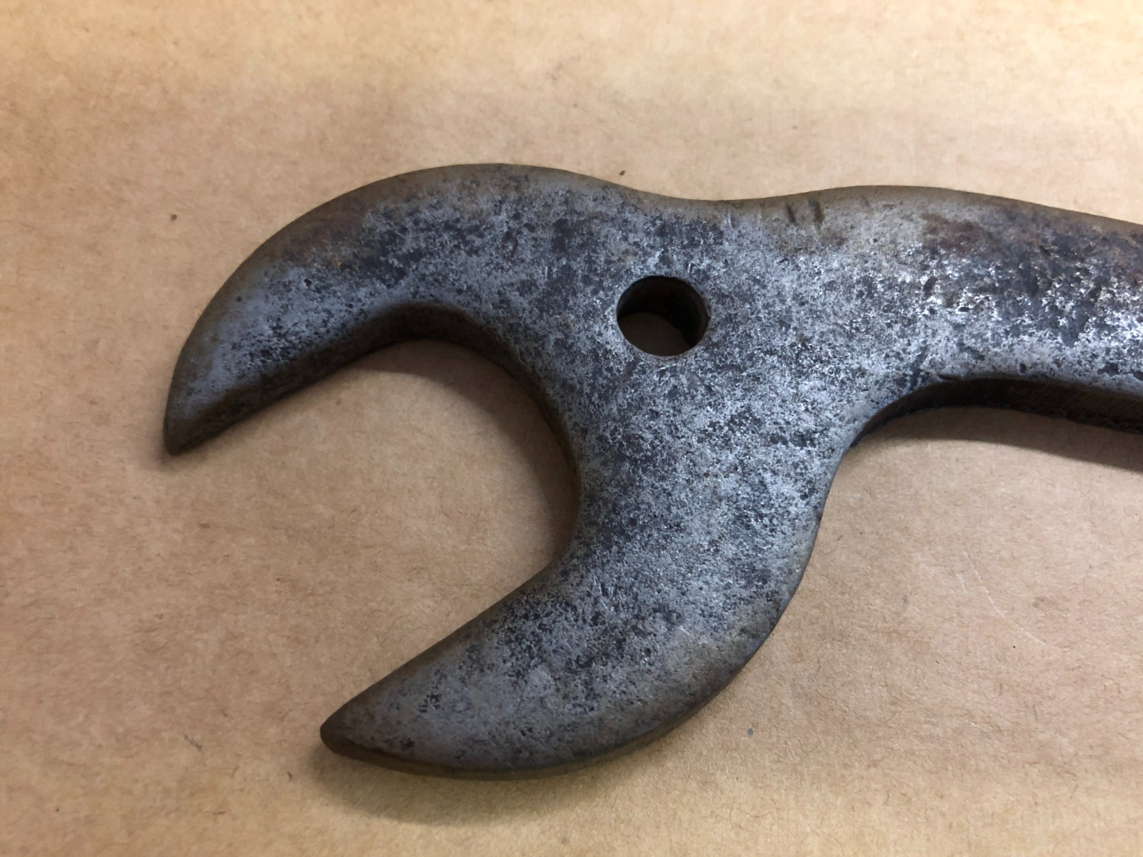 Antique 11 1/2″ P&O Co “S” Shape Open End Wrench Implement Tractor (A)