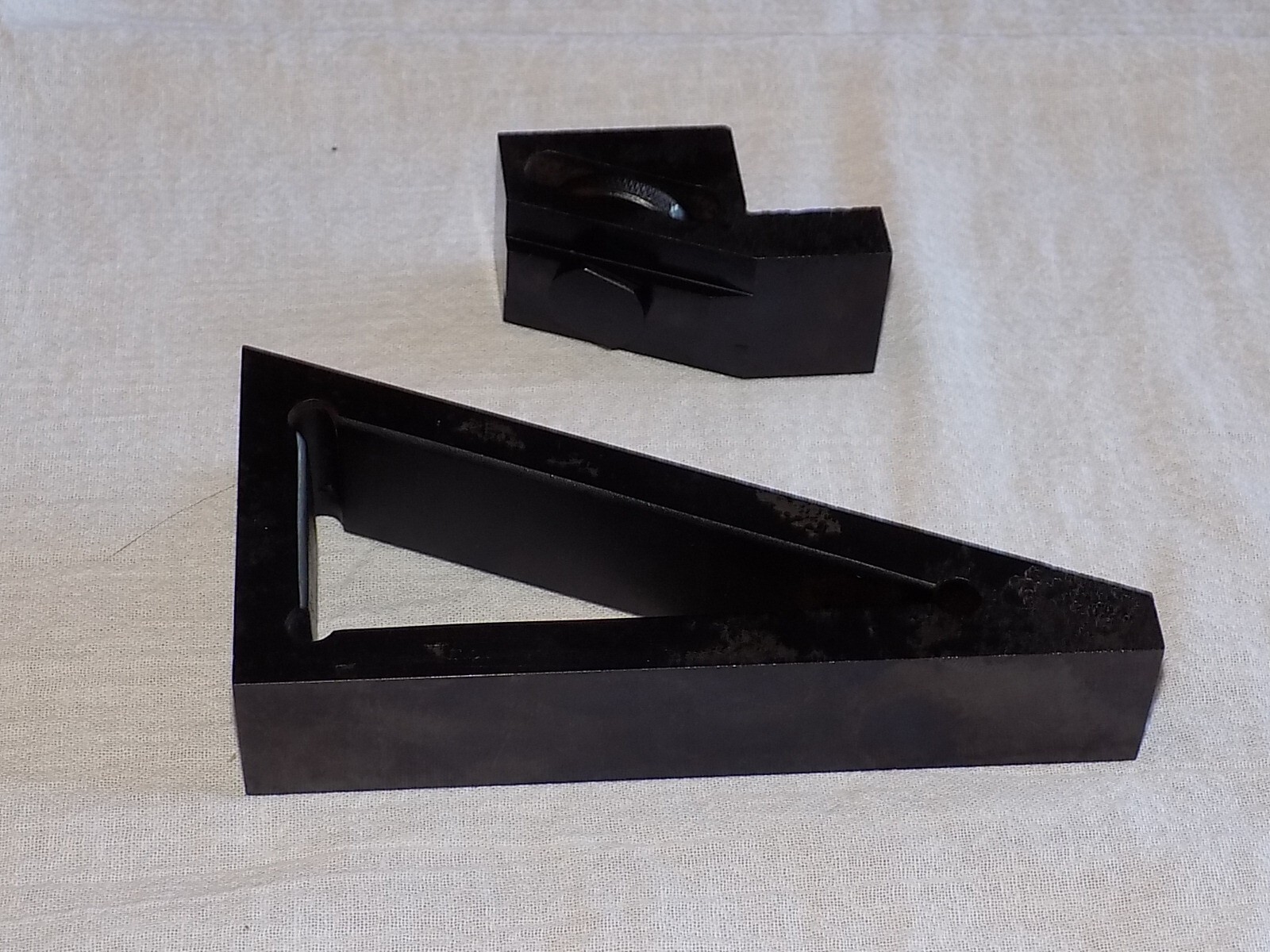 Vintage Shop Made Planer Gage Machinist Tool Black Oxide Coating