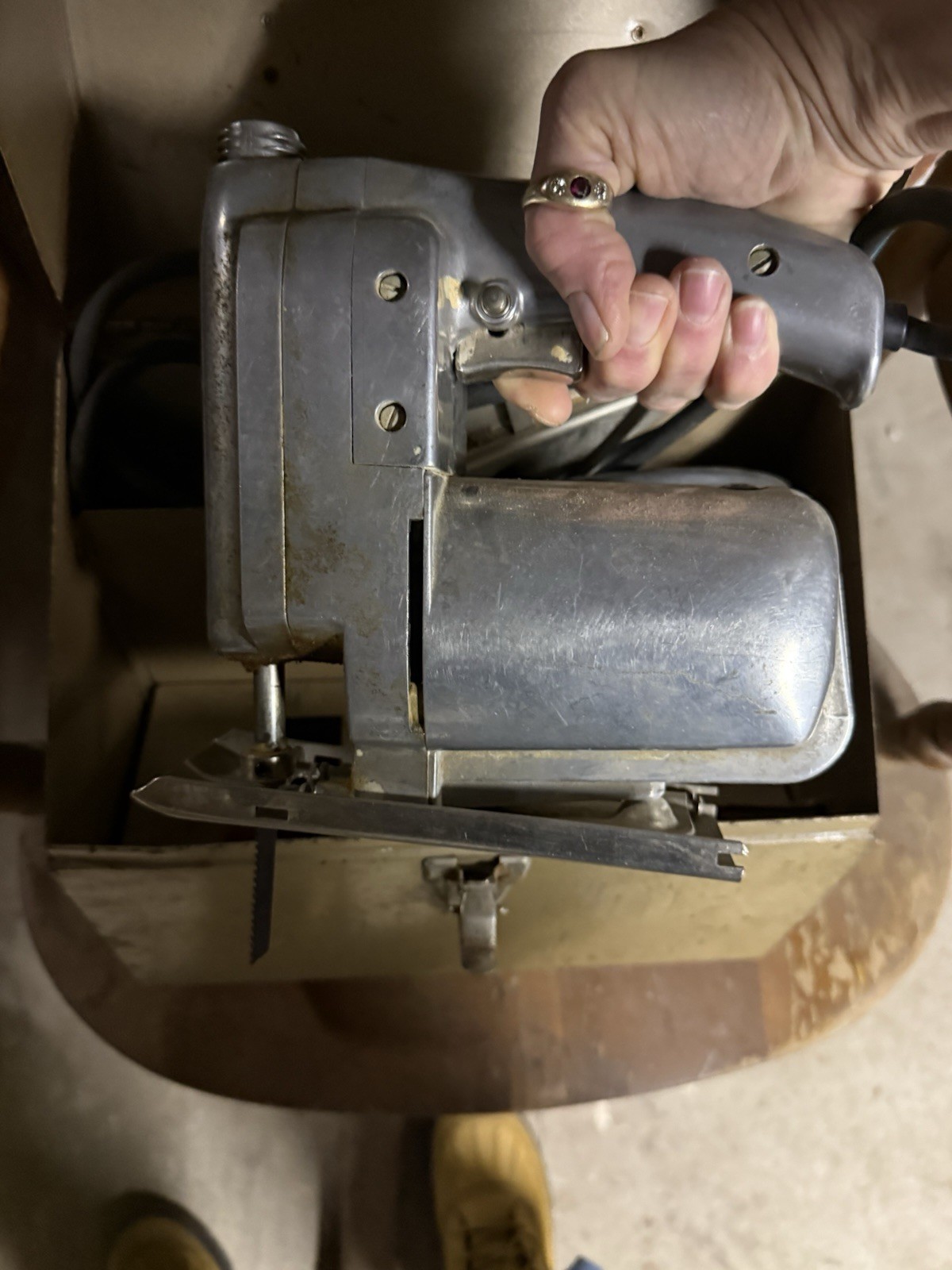Craftsman Antique Skill Saw Original Box and Manual
