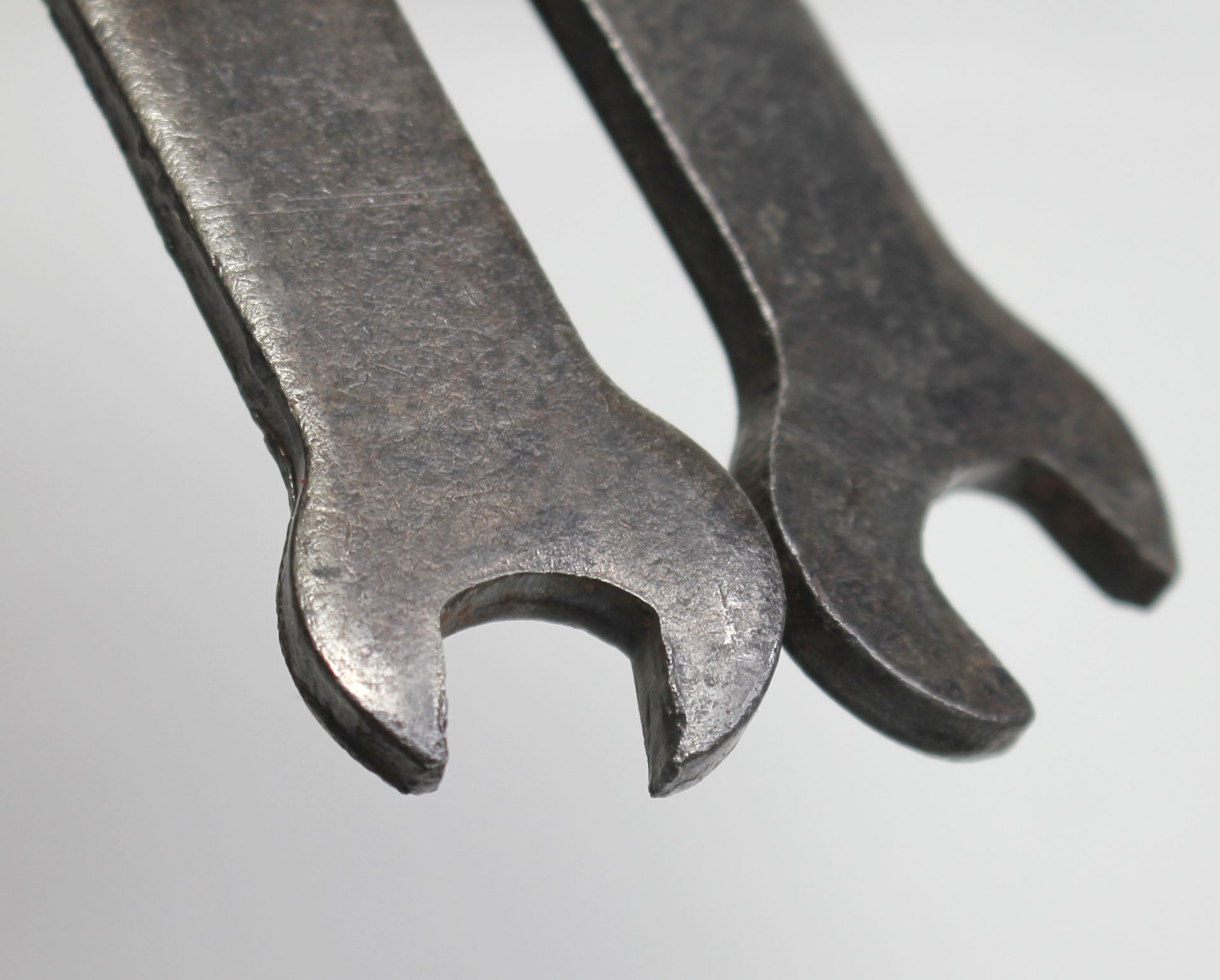 2 MAXWELL #1 & #2 Double Open End Wrenches Motor Coach Car Repair Tool Kit Vintg