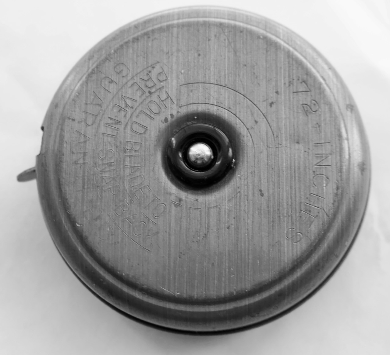 72″ (6 Ft.) Baldwin “HANDI-RULE” Round Pocket Tape Measure / Mountain Top Tools