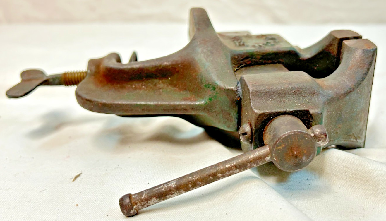 Vintage Lehigh Bonney Clamp-on Vise Anvil