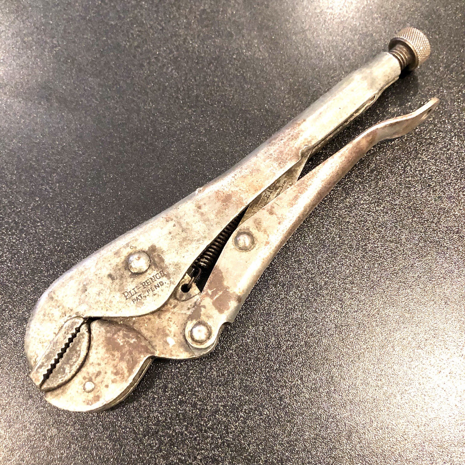 Whale Tool Corp. Pli-Rench Adjustable Locking Pliers Early Pat. Pending Set
