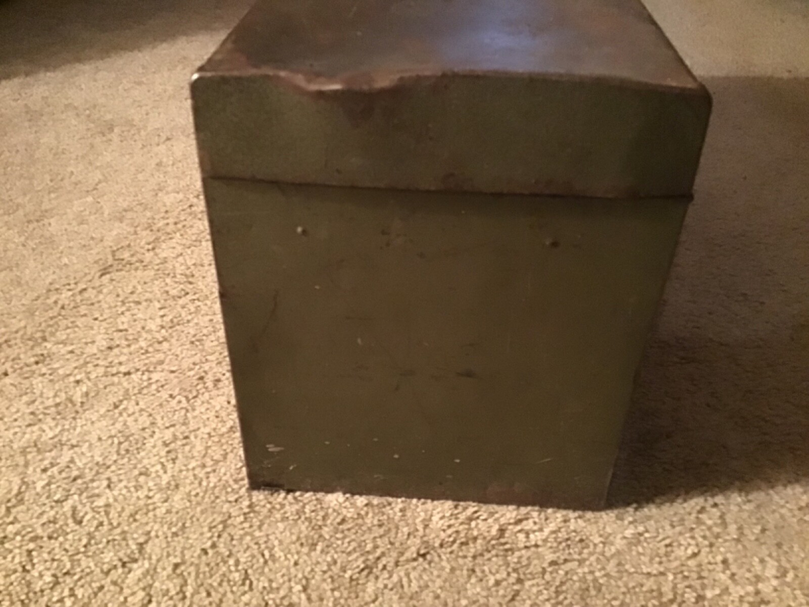 RARE Vintage Park Metal Tool Box 2 Drawer Machinist Mechanic Model 86666