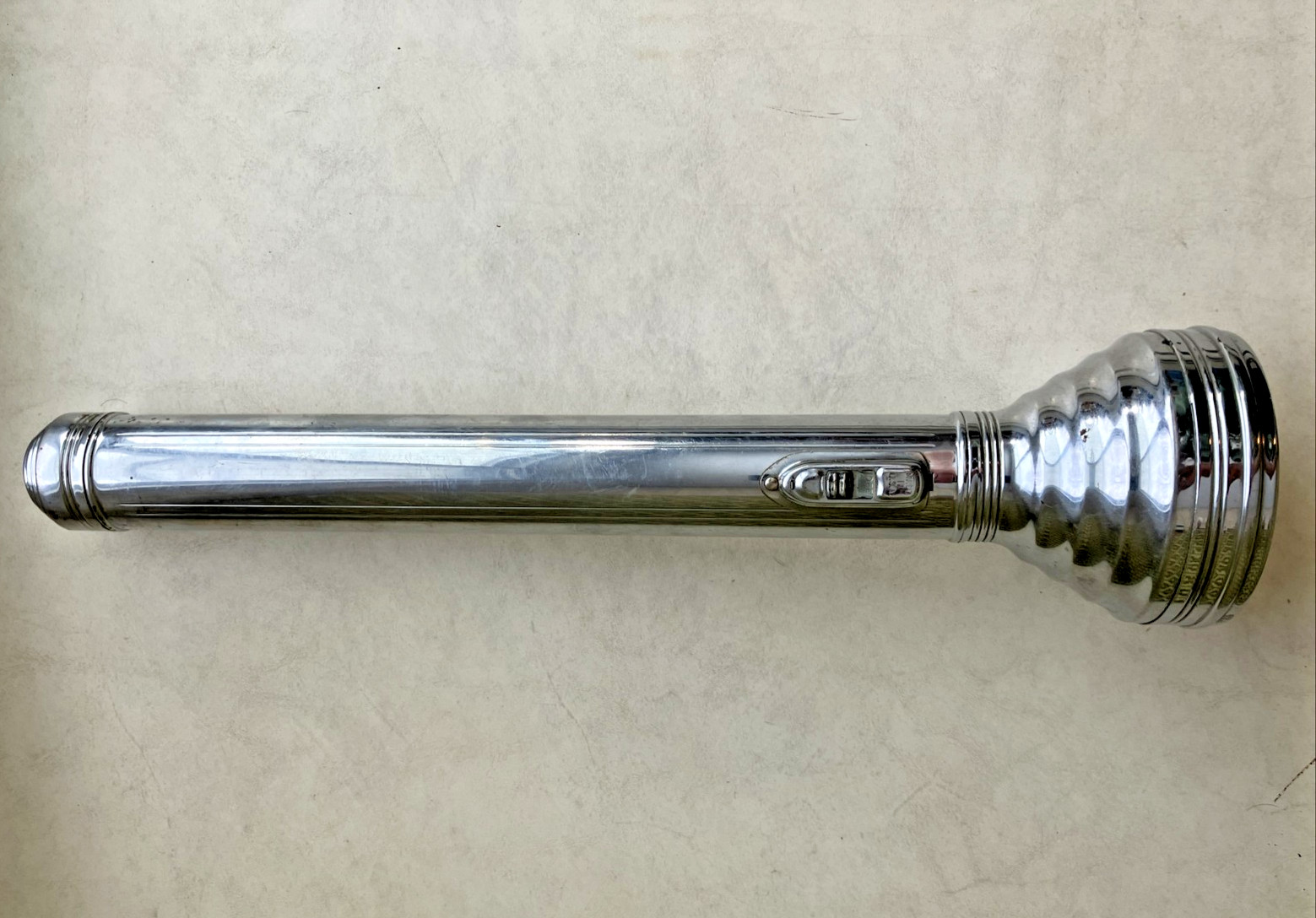 1941 Homart / Sears Large 15″ Civilian Protection Flashlight WORKS 5 D Batteries
