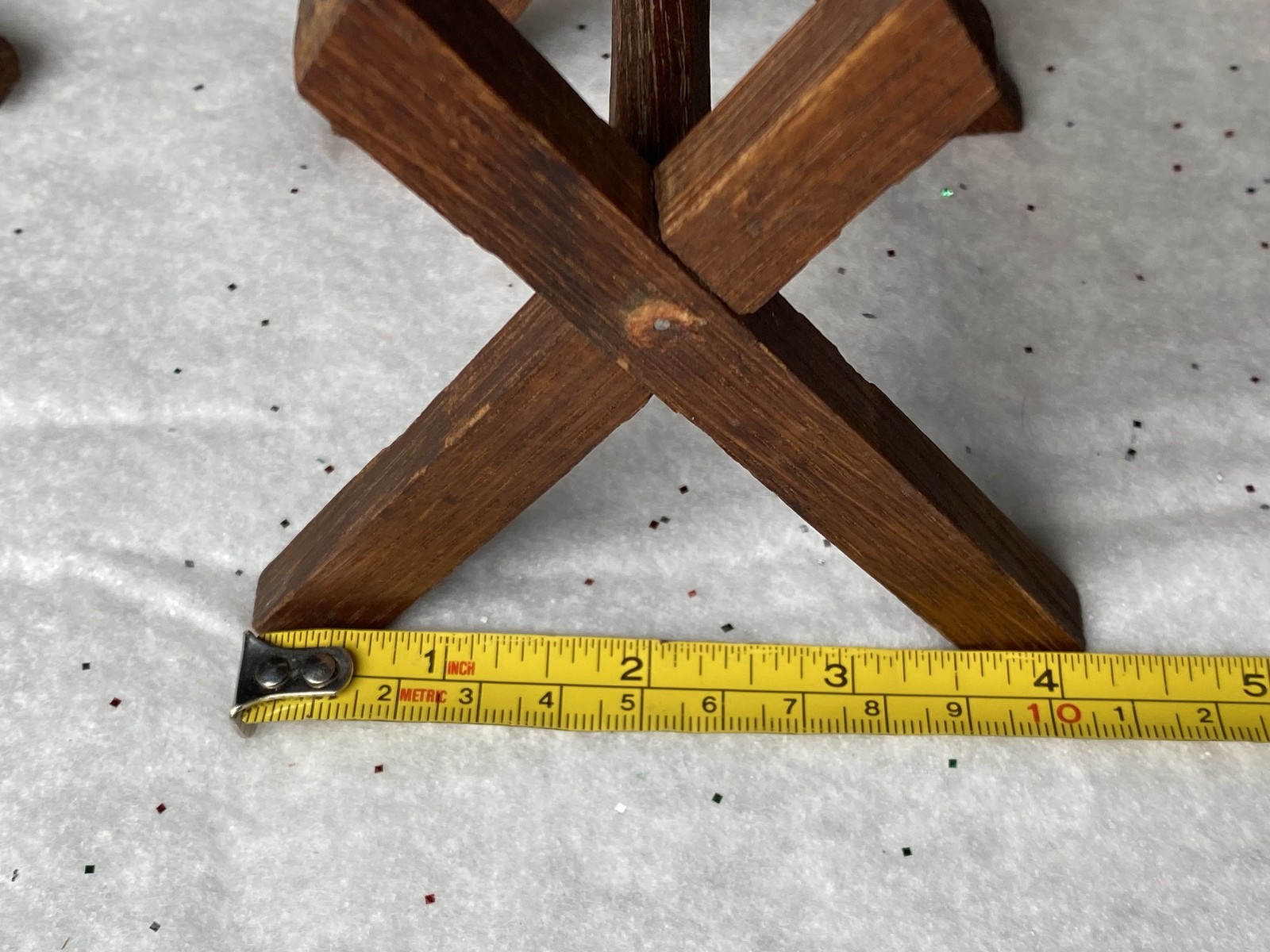 antique salesman’s sample miniature patent model childs buck saw 1800s primitive
