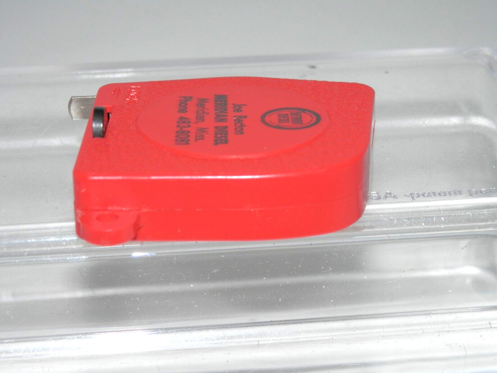 Detroit Diesel Meridian Mississippi Advertising Tape Measure Pocket Rule 70″ MS