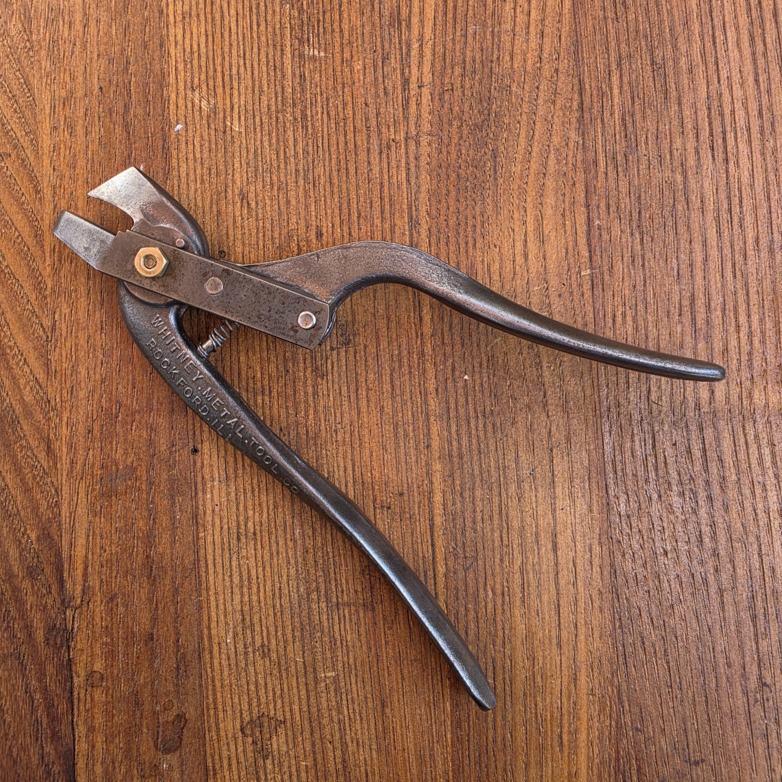 Vintage Shears Sheet Metal Cutter Wiss Craftsman Dunlap Whitney Great Condition