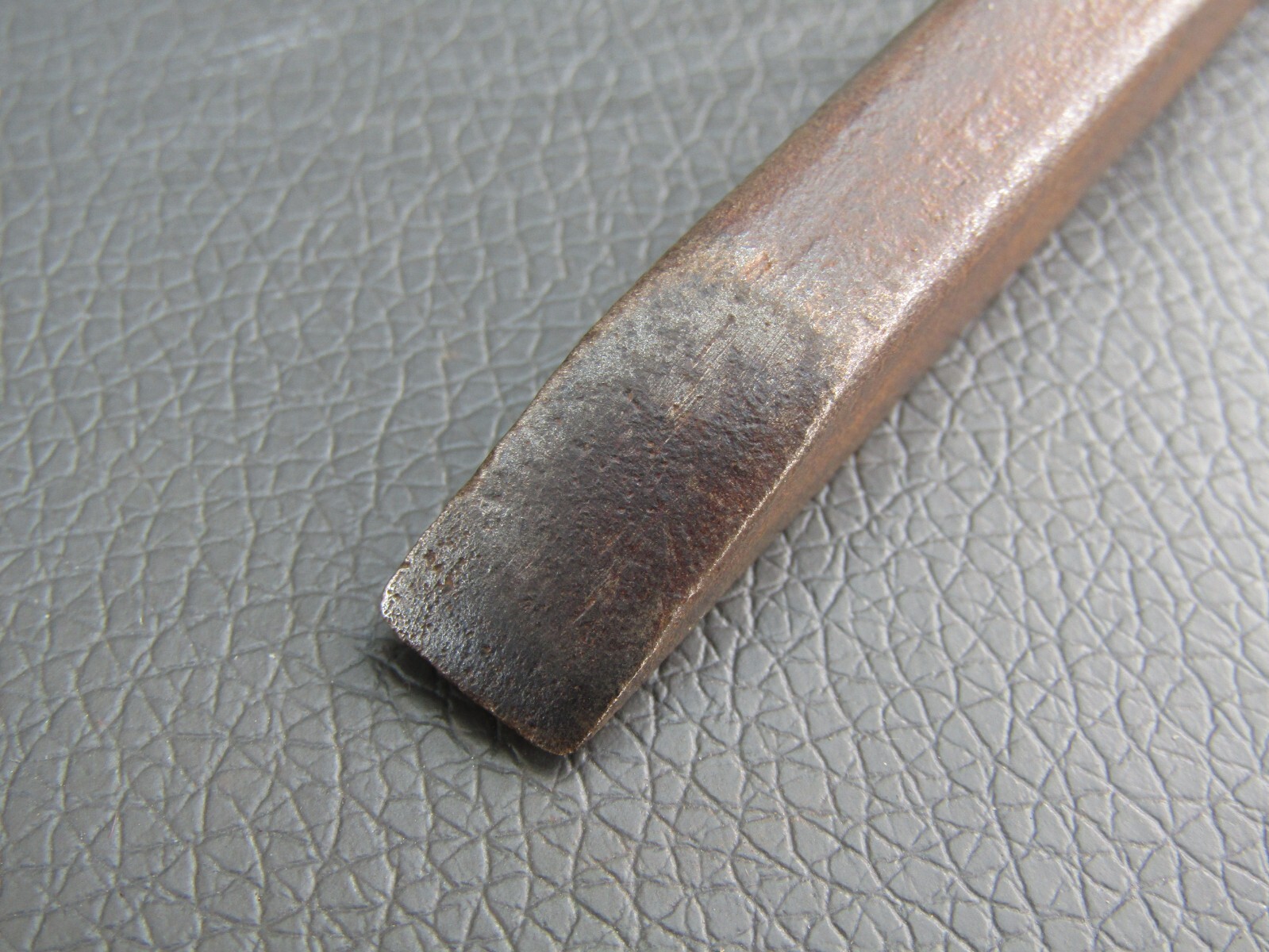 Socketed mortice chisel 3/8″ vintage old tool by Peter Kirk