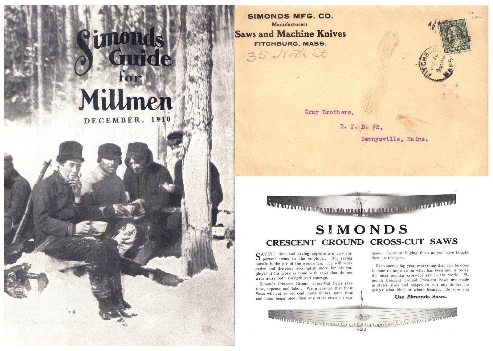 Orig. “Simonds Guide for Millmen” Catalogue, December, 1910 Ed. – mjdtoolparts