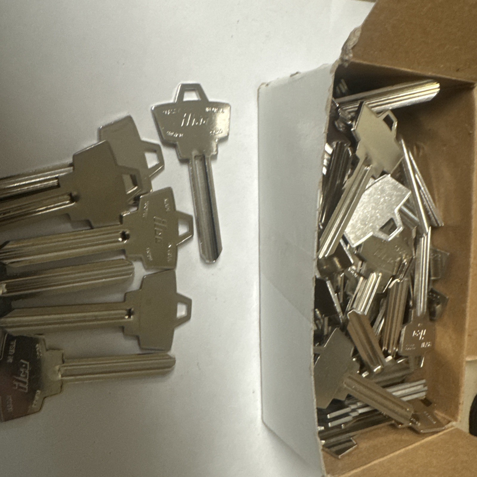 10 cent keys SC22 Key Blank 121 pieces 50brass 71 NP